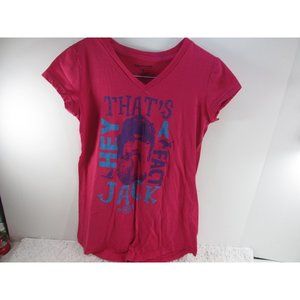 Duck Dynasty thats a fact jack tee shirt size Medium pink Uncle Si